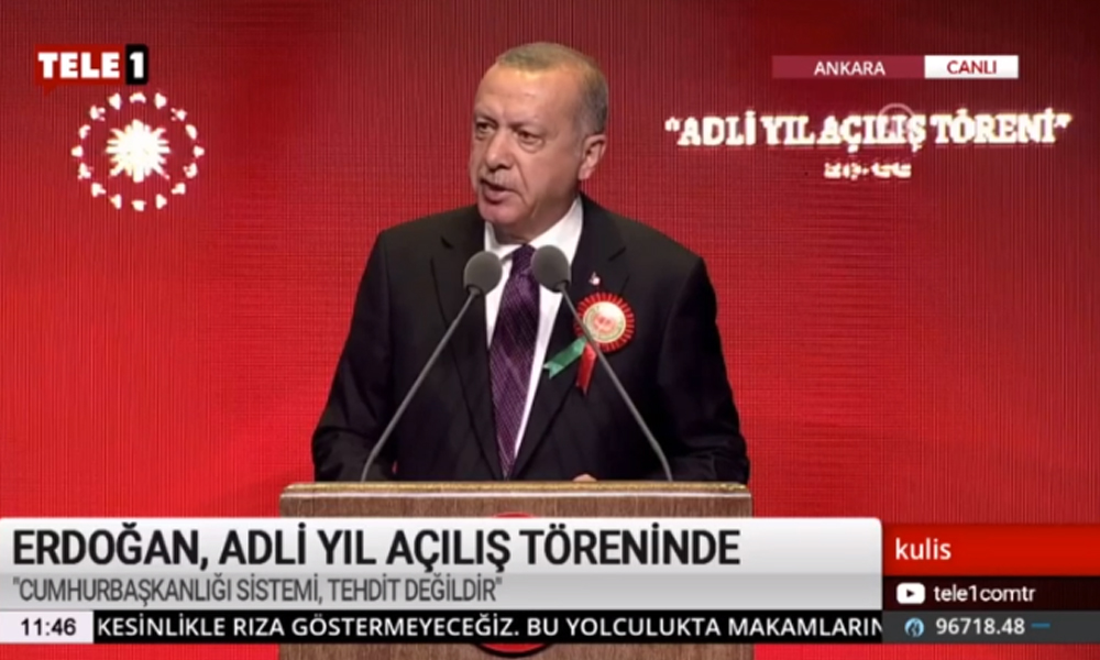 Erdoğan boykot kararı alan 52 baroyu hedef aldı: Bir takım barolar sırf mekanından dolayı…