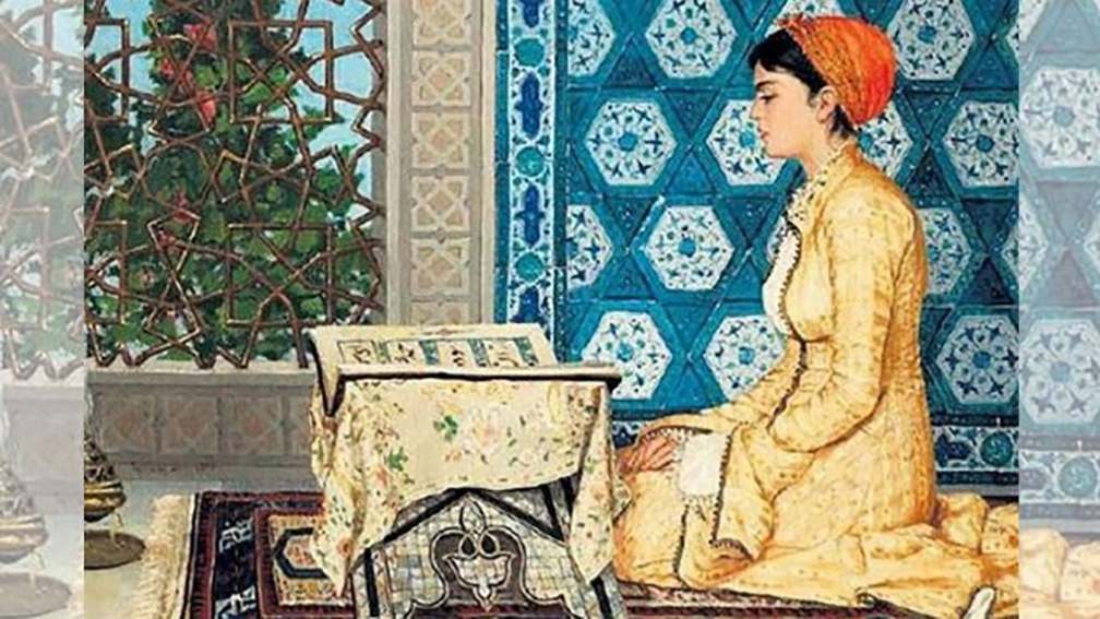 En pahalı tablo oldu! Osman Hamdi Bey’in Kur’an Okuyan Kız tablosu rekor fiyata satıldı