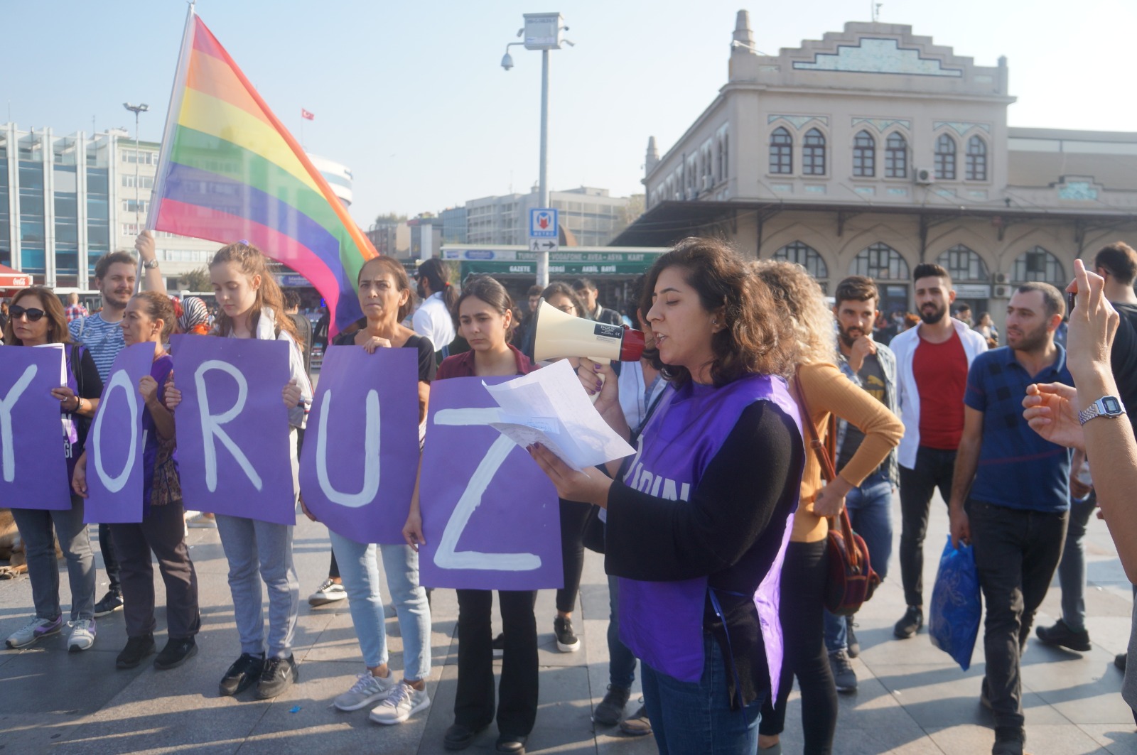 Kadın Savunma Ağı Kadıköy’den seslendi: ‘Yaşamak istiyoruz’