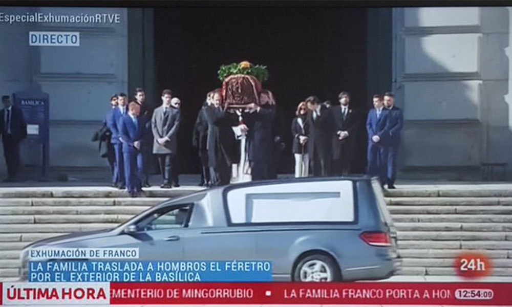 İspanya’da diktatör Franco’nun mezarı anıt mezardan çıkarıldı