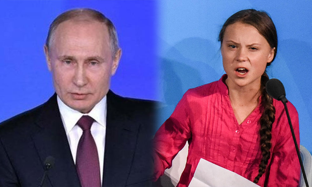 Putin’den Greta Thunberg’e ‘Beni heyecanlandırmadı’