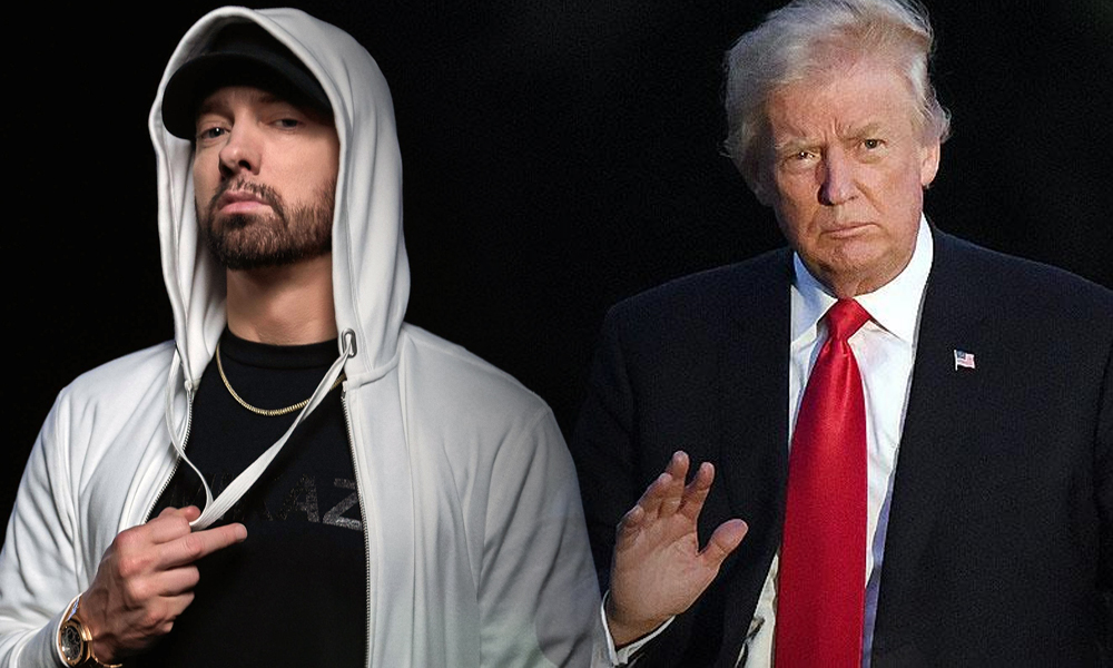 ABD Gizli Servisi’nden Rapçi Eminem’e Trump sorgusu!