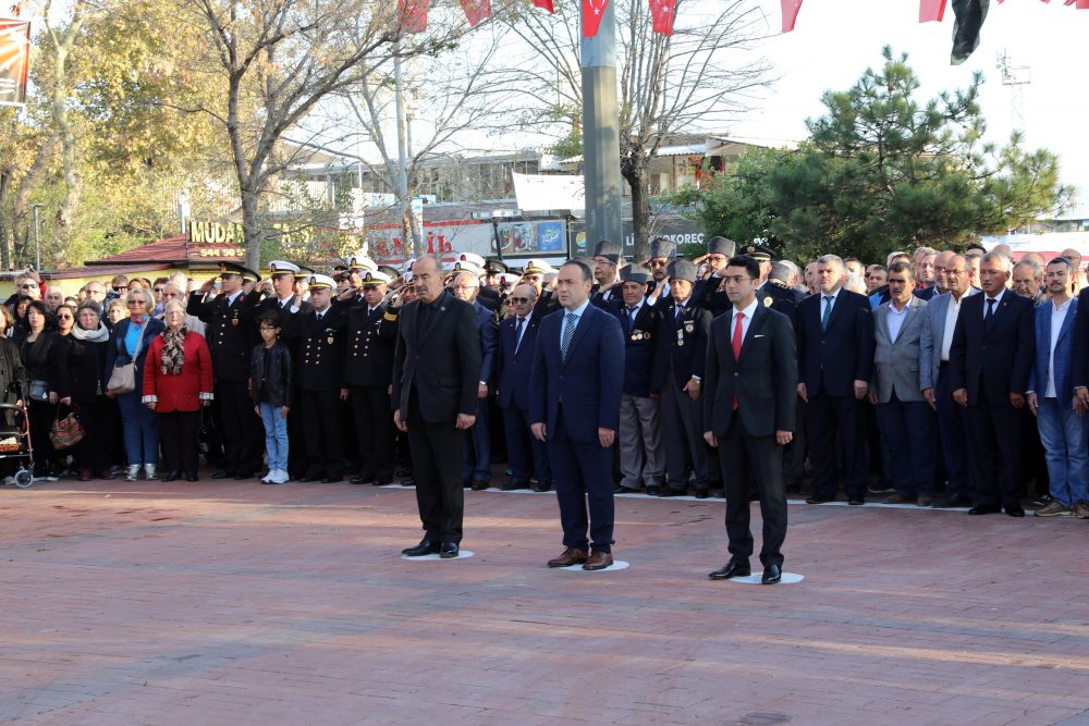 Mudanya, Büyük Önder Atatürk’ü özlemle andı