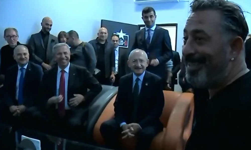 Cem Yılmaz, Mansur Yavaş ve Kılıçdaroğlu buluşmasında kahkaha tufanı