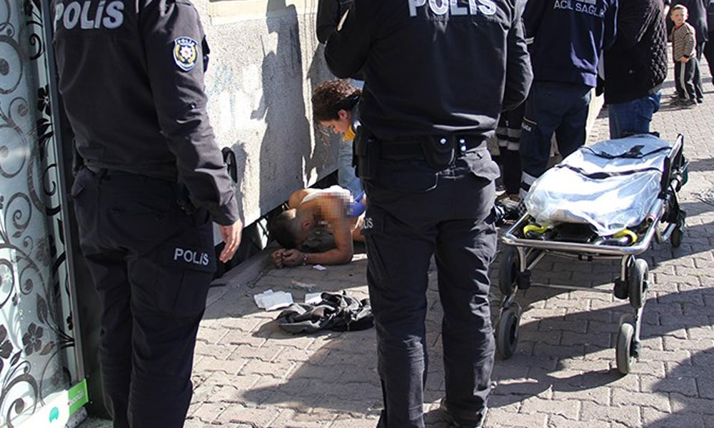 Kayseri’de bir genç, polis kurşunuyla vuruldu