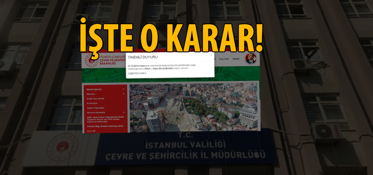 Bakanlıktan skandal Kanal İstanbul kararı: İtiraz dilekçeleri kabul edilmeyecek!