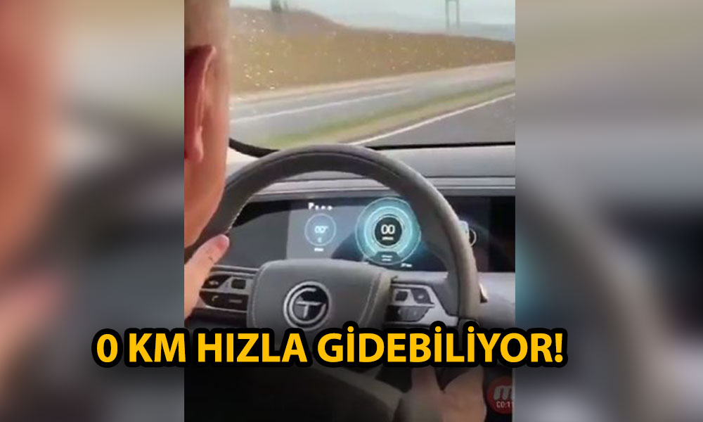 Erdoğan direksiyonu yarım tur çeviriyor ama yerli otomobil düz gidiyor!