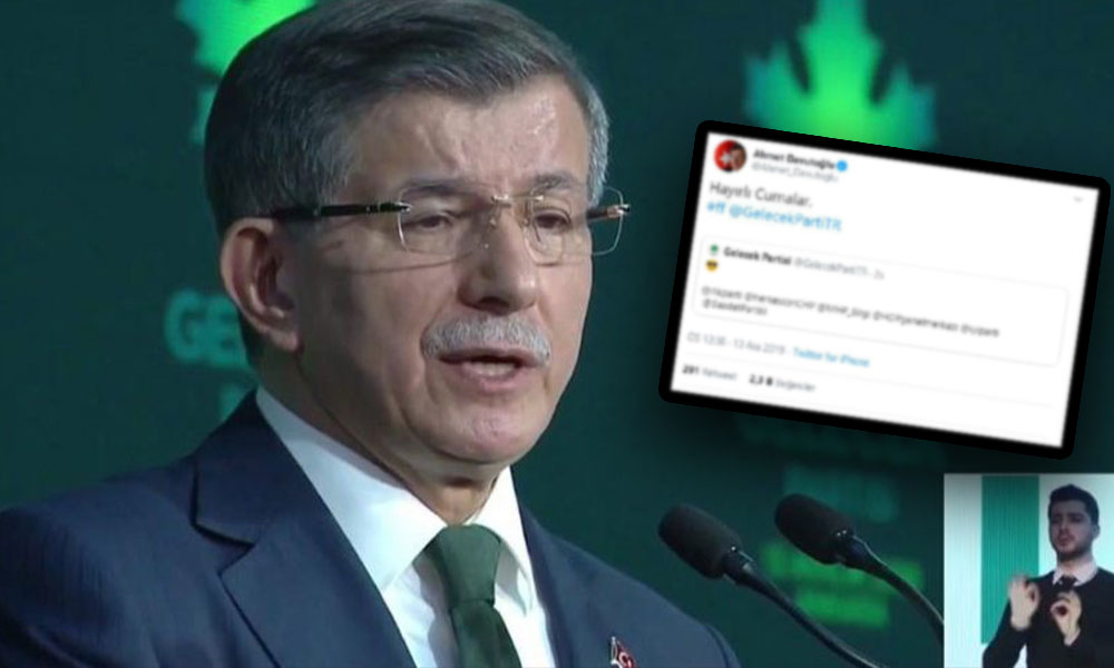 Partinin ilanı sonrası Ahmet Davutoğlu’ndan tüm partilere ‘gülücüklü’ mesaj