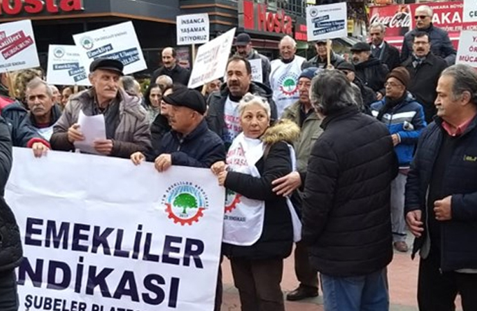 Emekli-Sen sokağa çıktı: Bütçede 13 milyon emekli yok!