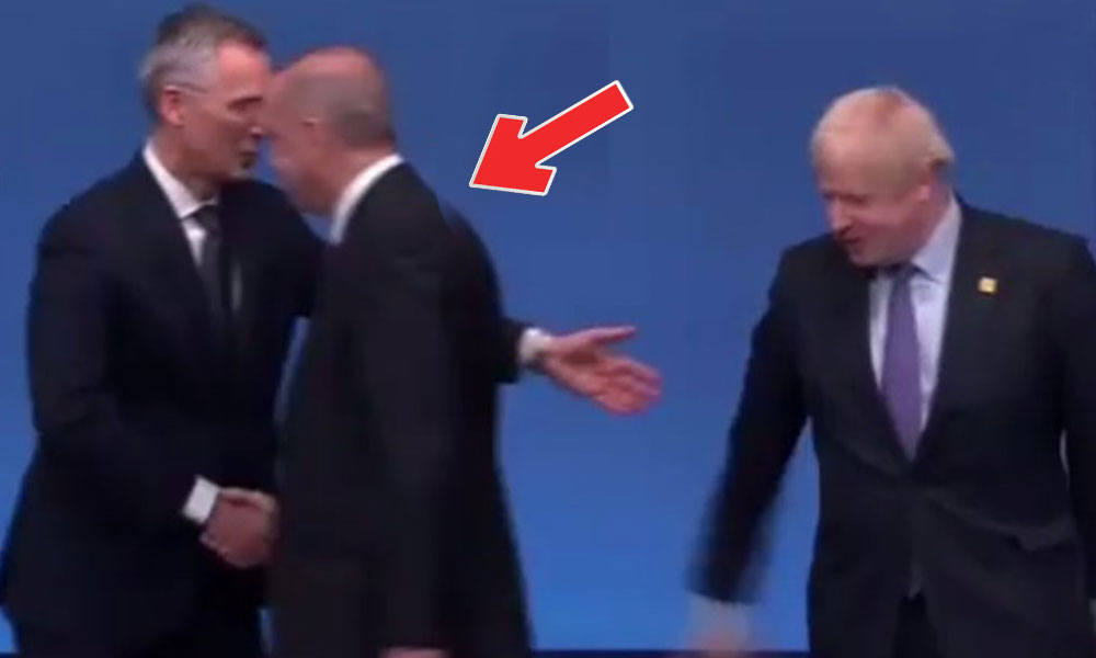 NATO Liderler Zirvesi’nde ilginç an: Erdoğan’ı durdurdular