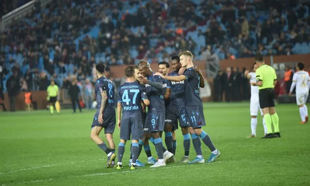 Trabzonspor, Kayserispor’u 6-2 mağlup etti