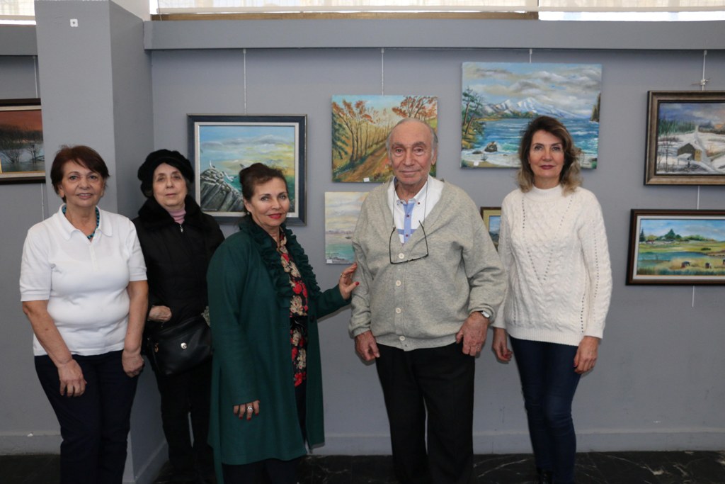Orhan Meriçadalı Kişisel Resim Sergisi, Hasan Ali Yücel Kültür Merkezi’nde Açıldı