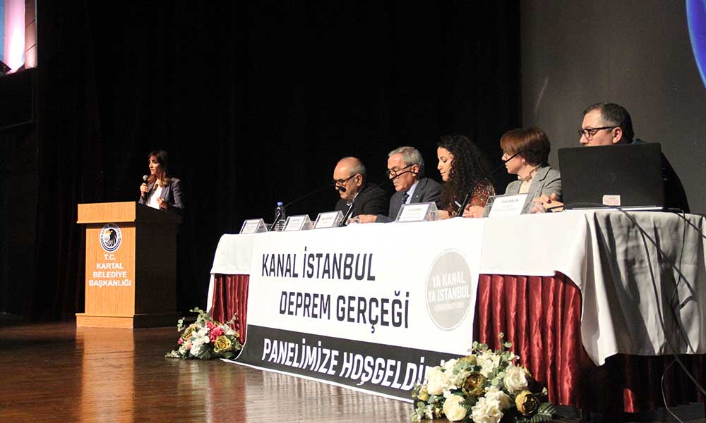 Kartal’da ‘Kanal İstanbul’ paneli düzenlendi