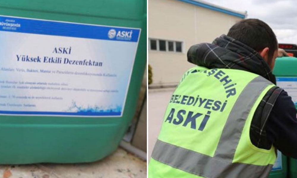Ankara Büyükşehir Belediyesi kendi dezenfektanını üretti… İşte litre fiyatı
