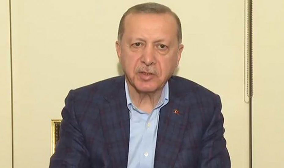Erdoğan’dan gece yarısında videolu mesaj