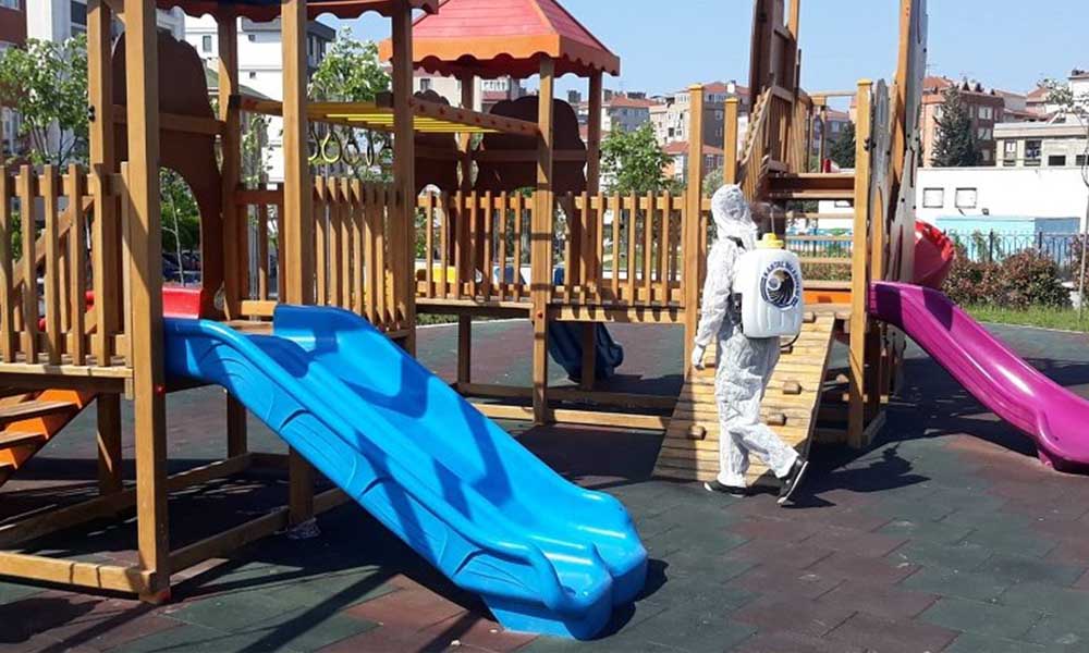 Kartal’ın parkları çocuklar için hazır