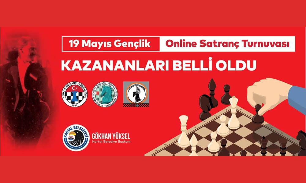 19 Mayıs Online Satranç Turnuvası’nın kazananları belli oldu