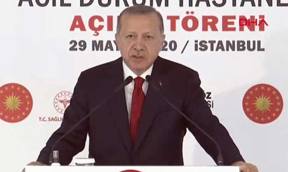 Erdoğan: Her iki hastaneyi de Rönesans yüklendi ve birinin bedeli tamamen kendilerine ait