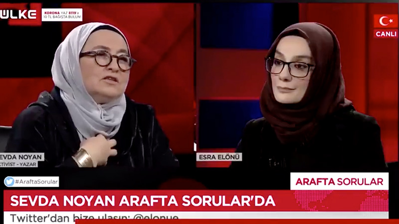 Ülke TV ve Kanal 7’den ‘canlı yayında ölüm tehdidinde bulunan Sevda Noyan’ için açıklama