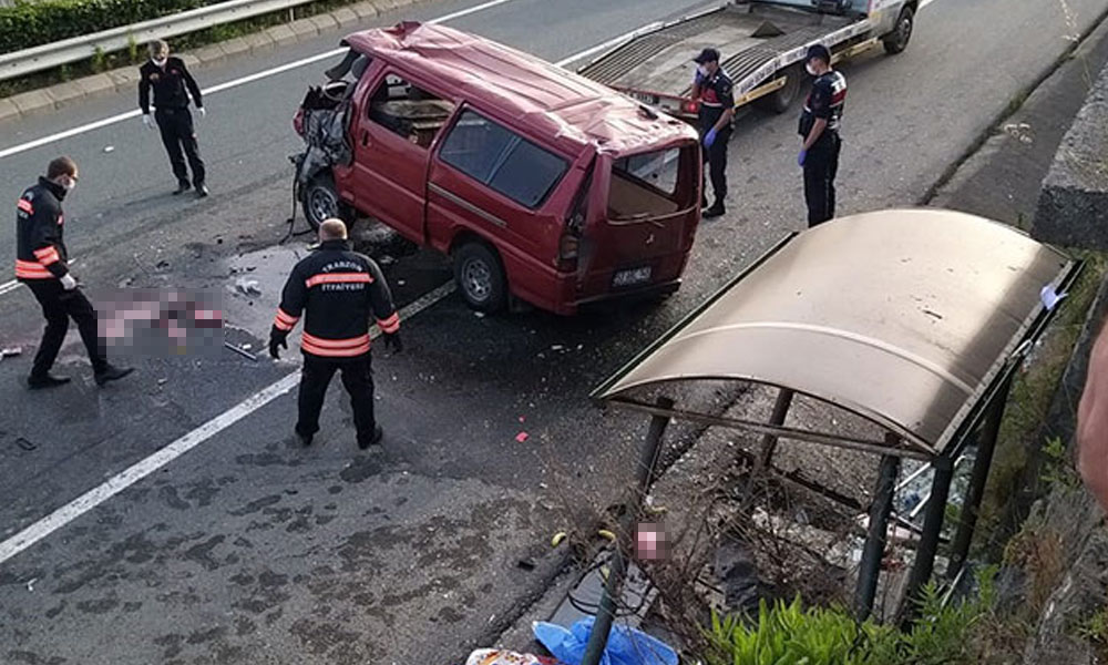 Trabzon’da feci kaza: 1 ölü