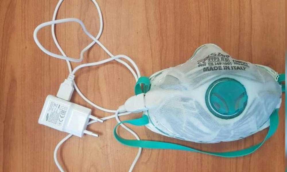 Koronavirüsü öldürdüğü iddia edildi: İşte elektrikli yüz maskesi…