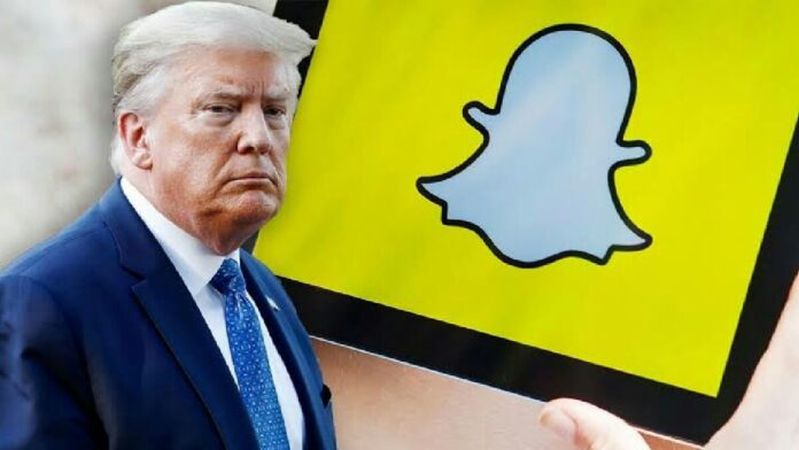 Snapchat Donald Trump ile gündemde