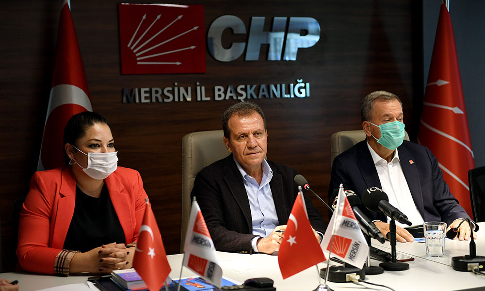Başkan Seçer, CHP Mersin İl Başkanlığı’nı ziyaret etti