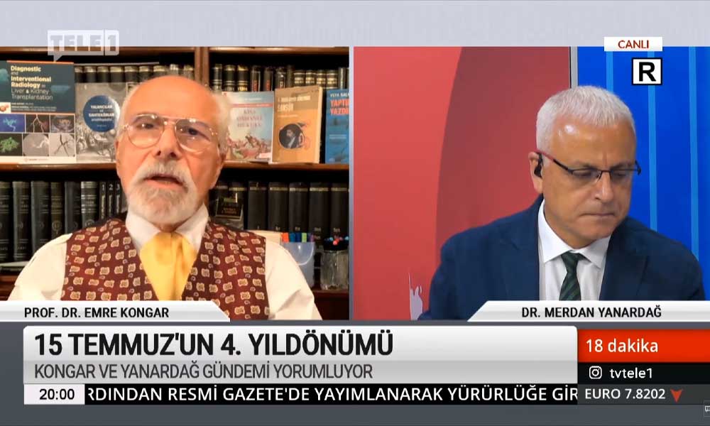 Emre Kongar: 15 Temmuz dolayısıyla kendilerine destek verenlerden de korkmaya başladılar