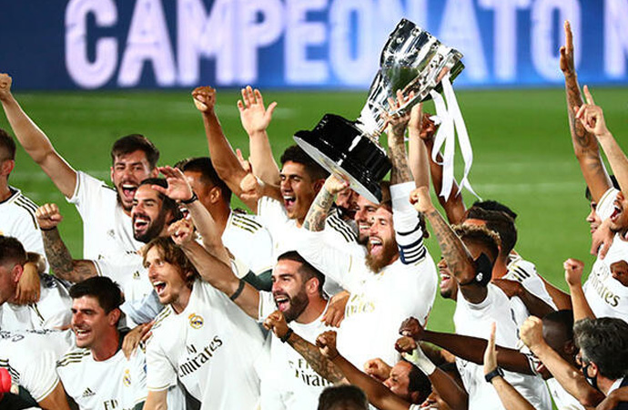 İspanya’da şampiyon Real Madrid!