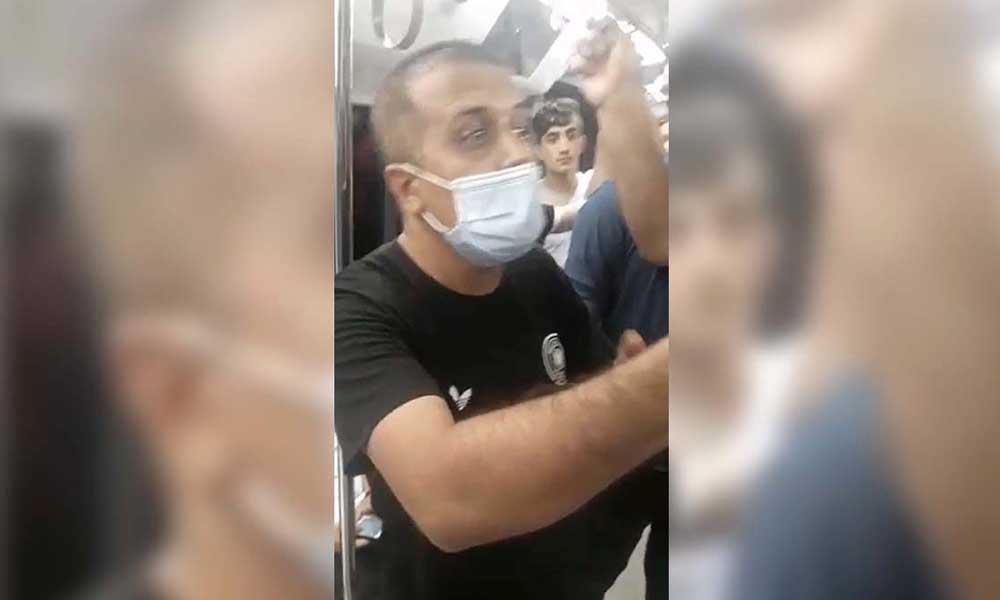 Metrodaki tacizciyi yurttaşlar yakaladı
