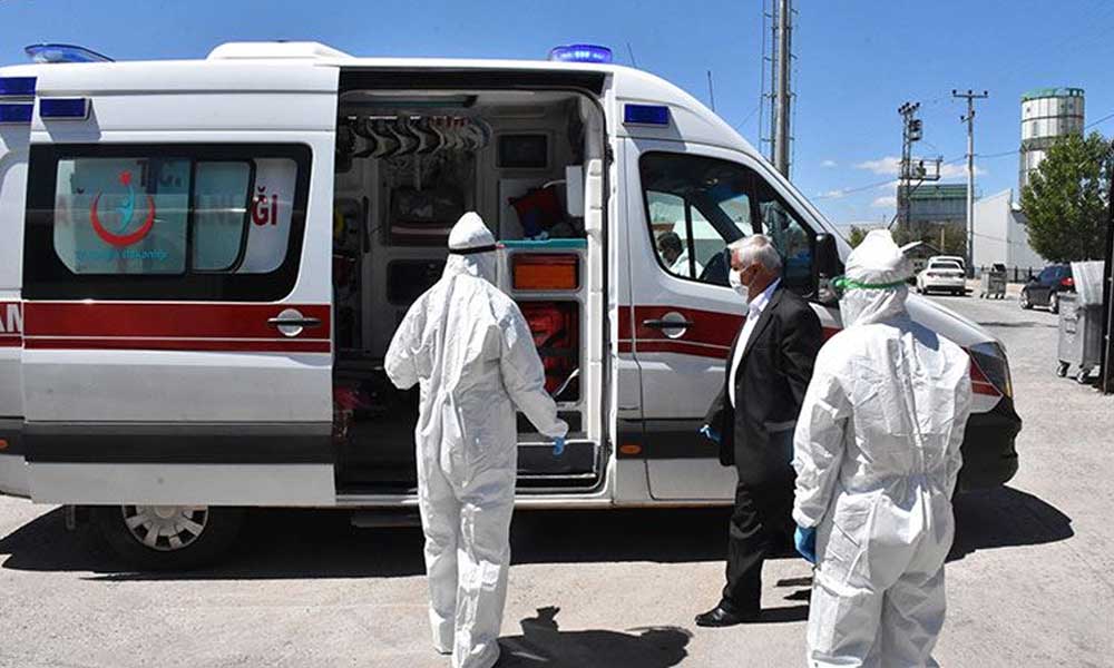 Koronavirüs testi pozitif olan yolcu otobüsten indirildi