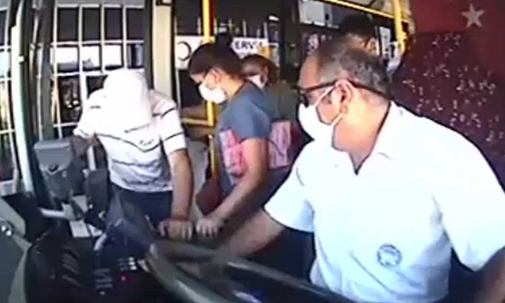 Büyükşehir otobüs şoföründen örnek davranış
