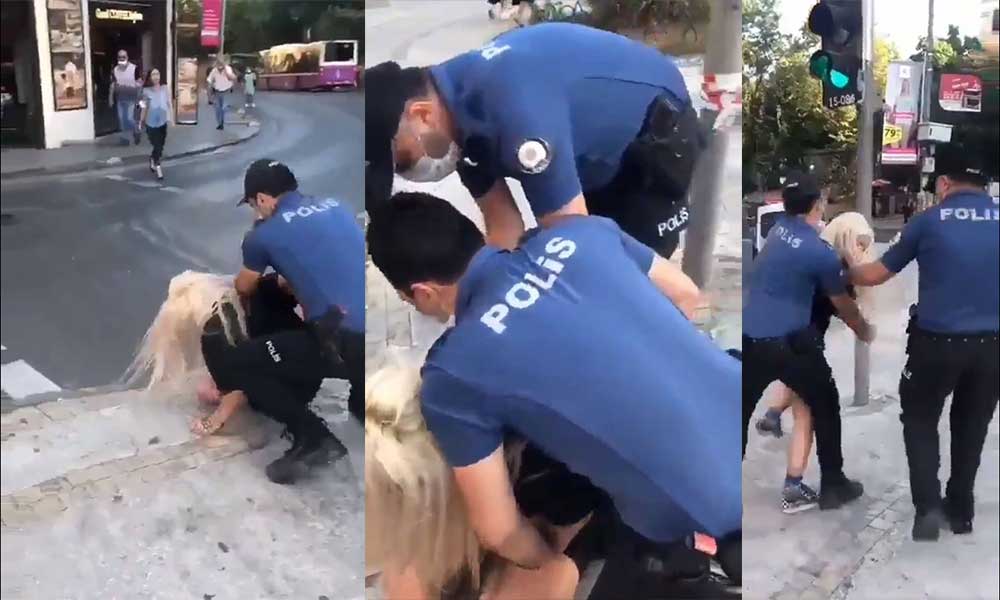 Kadıköy’de kadına şiddet uygulayan polisler görevden alındı