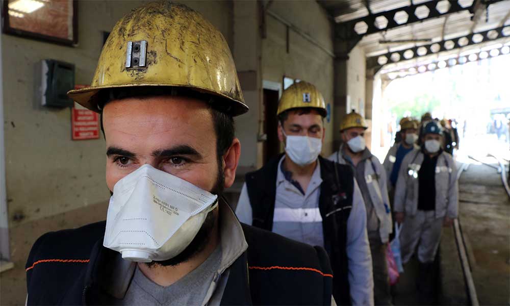 Zonguldak’ta bugüne kadar 21 maden işçisi koronavirüse yakalandı