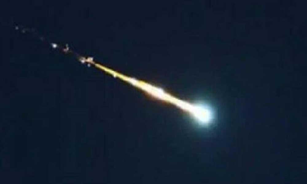 Türkiye’ye ‘meteor’ düştüğü iddia edildi! İşte o görüntüler