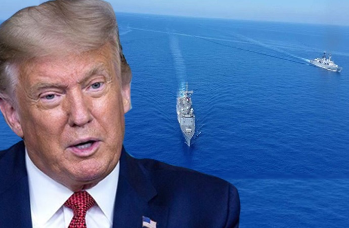 Trump Doğu Akdeniz’deki gerginlik için devrede!