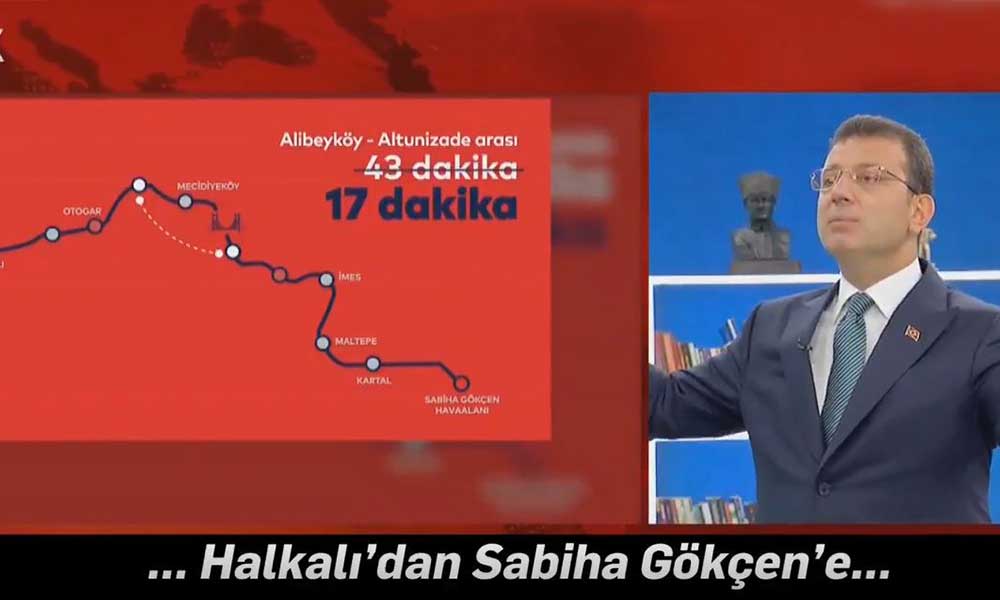 Ekrem İmamoğlu canlı yayında anlattı… İşte İstanbul’un yeni metrosu