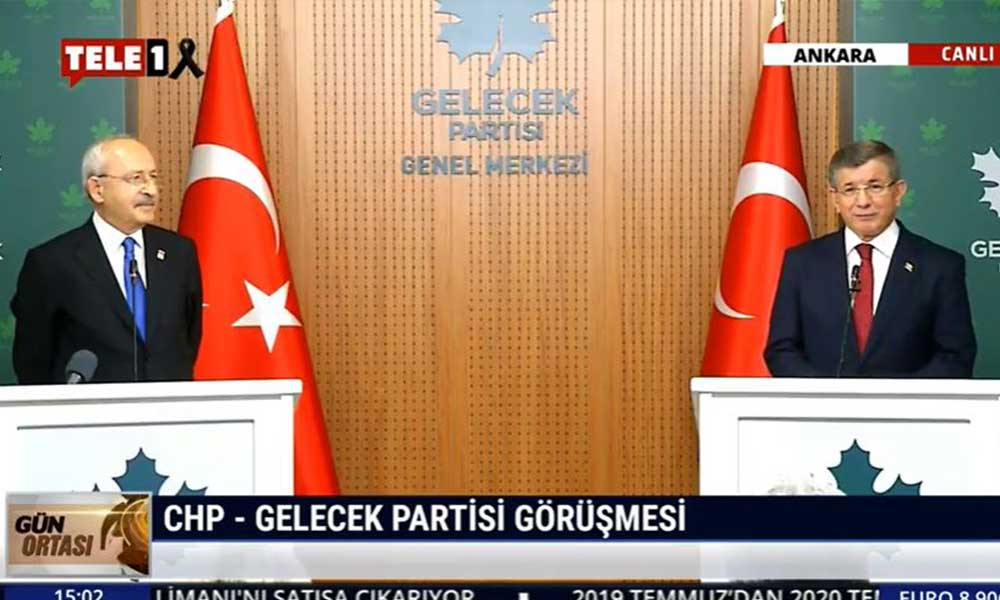 Kılıçdaroğlu ve Davutoğlu’ndan flaş ittifak açıklaması