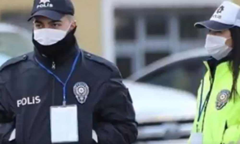 Koronavirüs testi pozitif olan polis, meslektaşlarına yakalandı