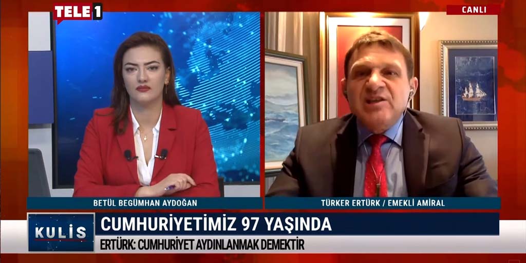 Emekli Amiral Türker Ertürk “Cumhuriyet’in anlamı ulus devlet demek” – KULİS
