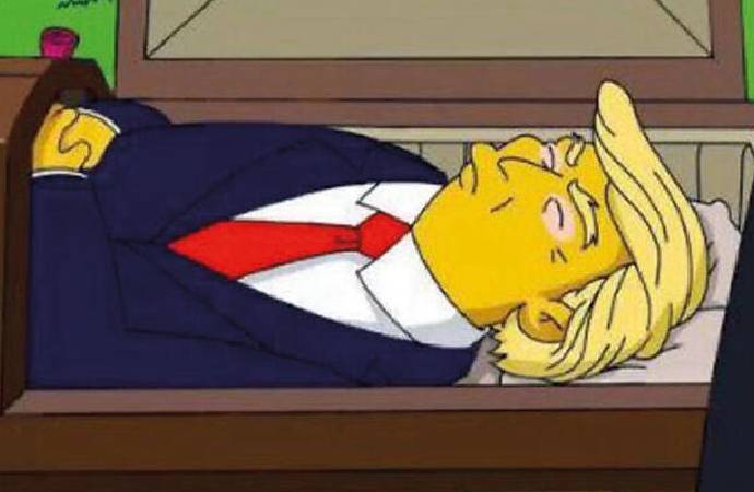 Trump’ın koronaya yakalanması sonrası gündeme gelen Simpsons kehaneti doğru mu?