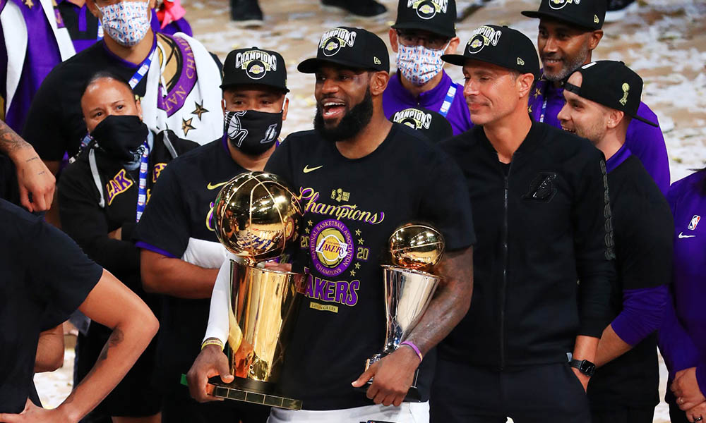 NBA’de şampiyon Los Angeles Lakers