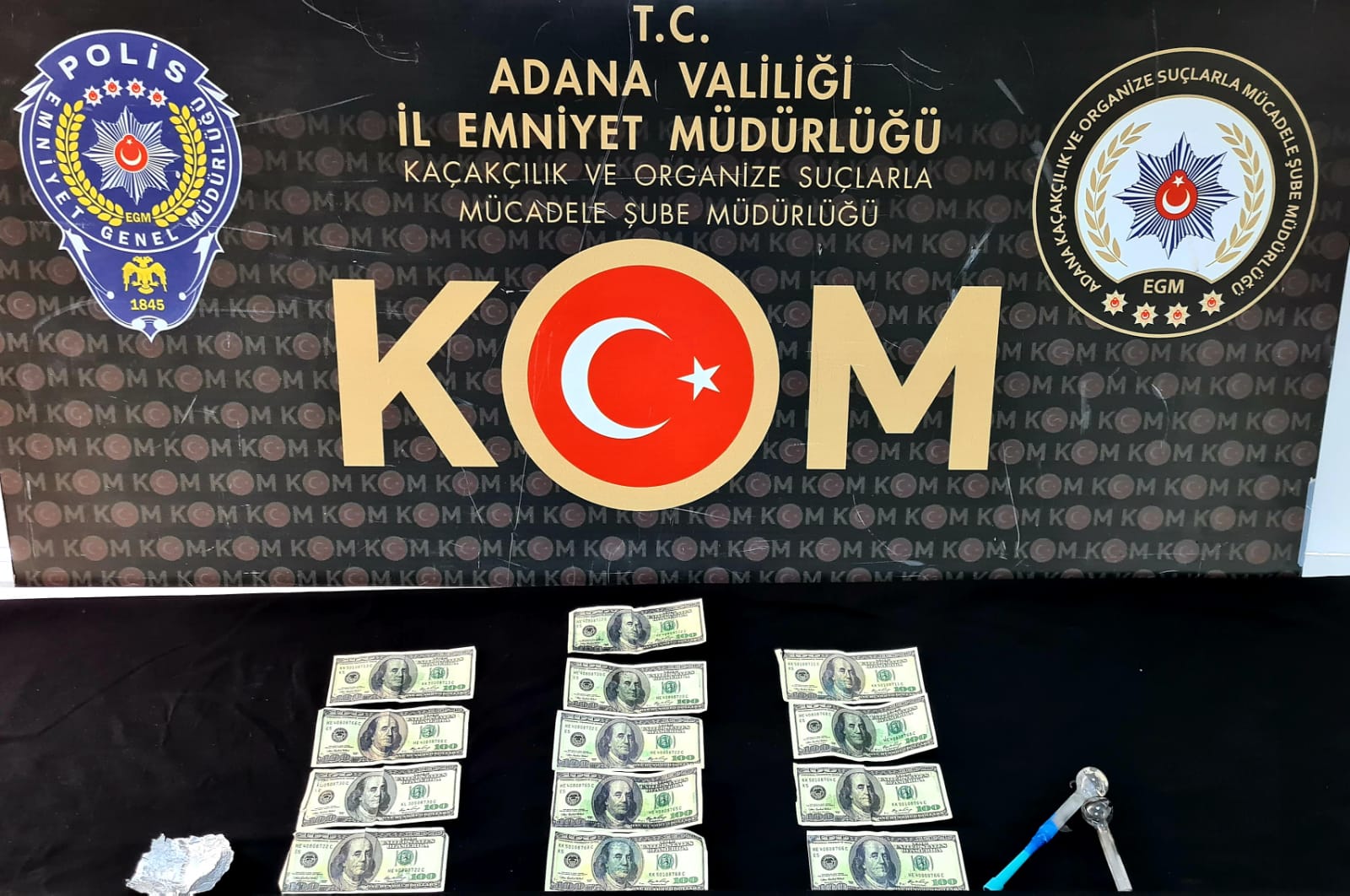 Adana’da sahte para operasyonu: 2 tutuklu