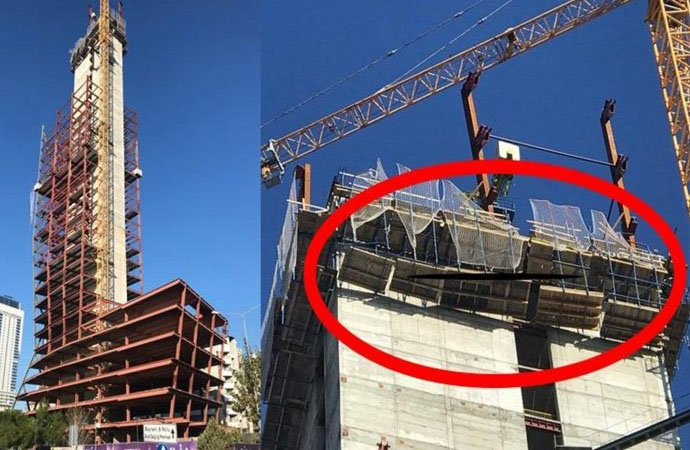Depreme inşaatta yakalanan işçi 21’inci kattan düşerek hayatını kaybetti