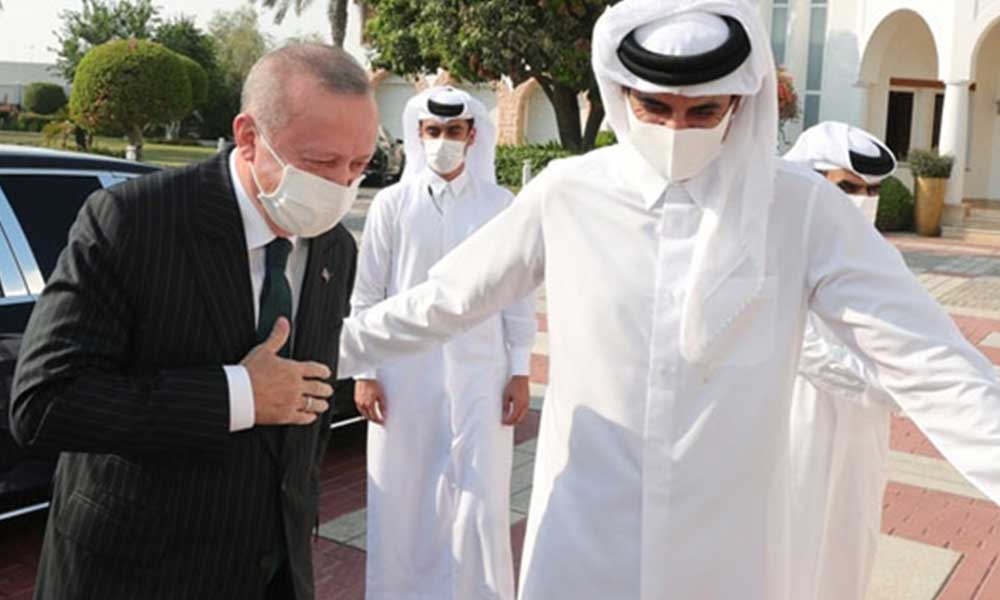 Dolar ne zaman rekorlar kırmaya başlasa, Erdoğan soluğu Katar'da alıyor' - Tele1