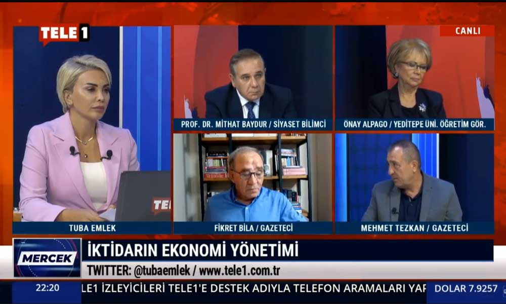 Gazeteci Mehmet Tezkan: TL’ye güven sıfır olduğu zaman bu iktidar nasıl seçime gidebilir?