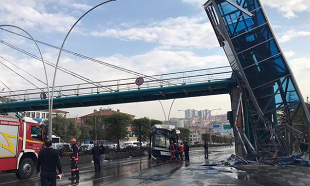 Belediye otobüsü yoldan çıktı… Çok sayıda yaralı var