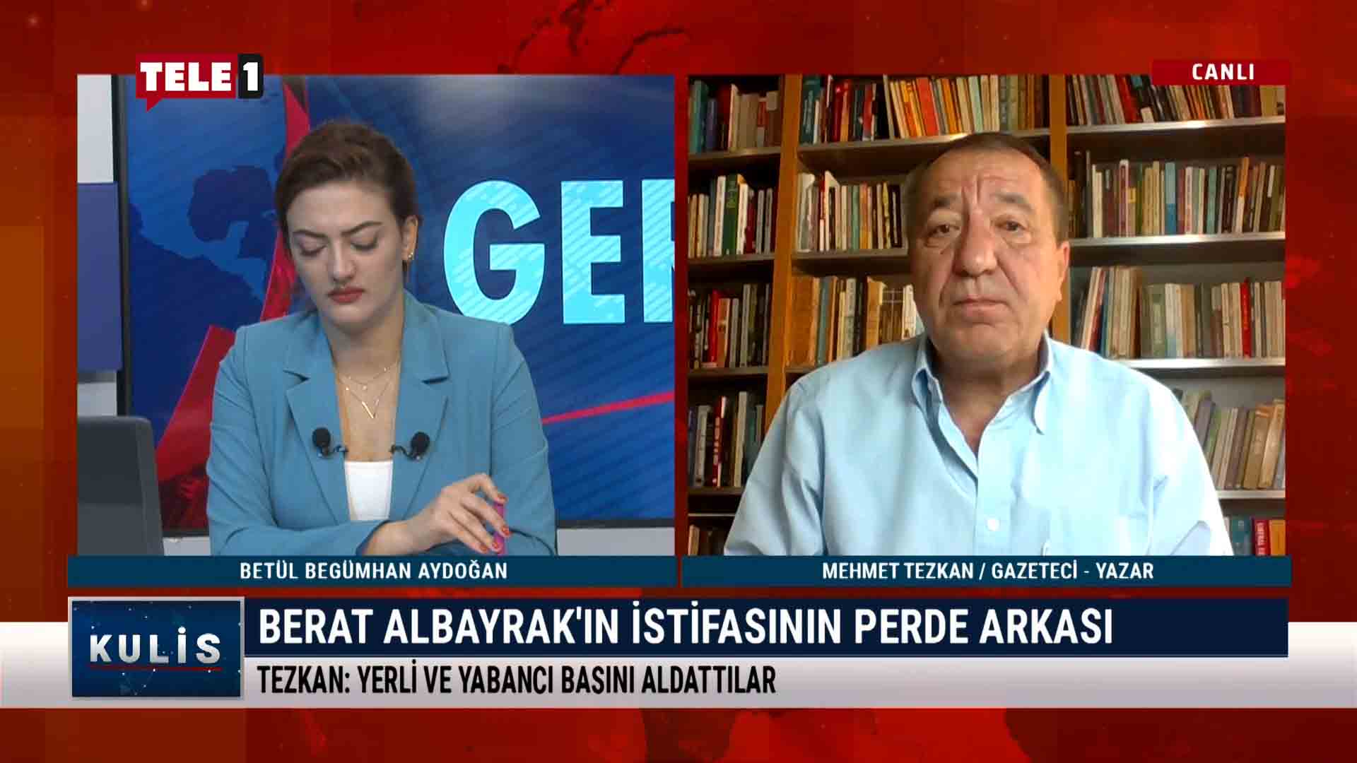 Mehmet Tezkan “İktidar medyası Albayrak’ın istifasını haber olarak veremedi” – KULİS