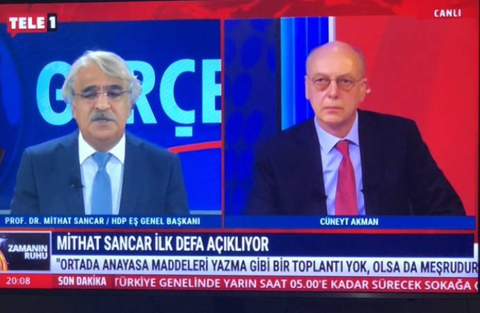 Mithat Sancar, TELE1’de açıkladı: Anayasa taslağı hazırlandı mı?