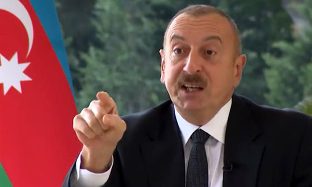 Açtı ağzını yumdu gözünü! Aliyev’den BBC’ye zehir zemberek sözler